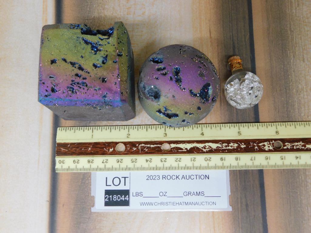 MIXED LOT ROCK STONE LAPIDARY SPECIMEN