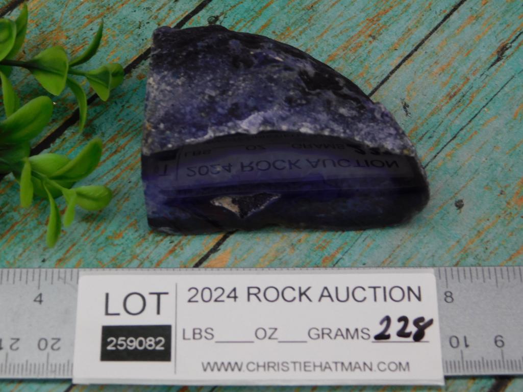 AGATE DISPLAY PURPLE