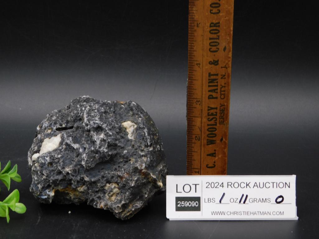 BLACK SKIN AGATE ROCK