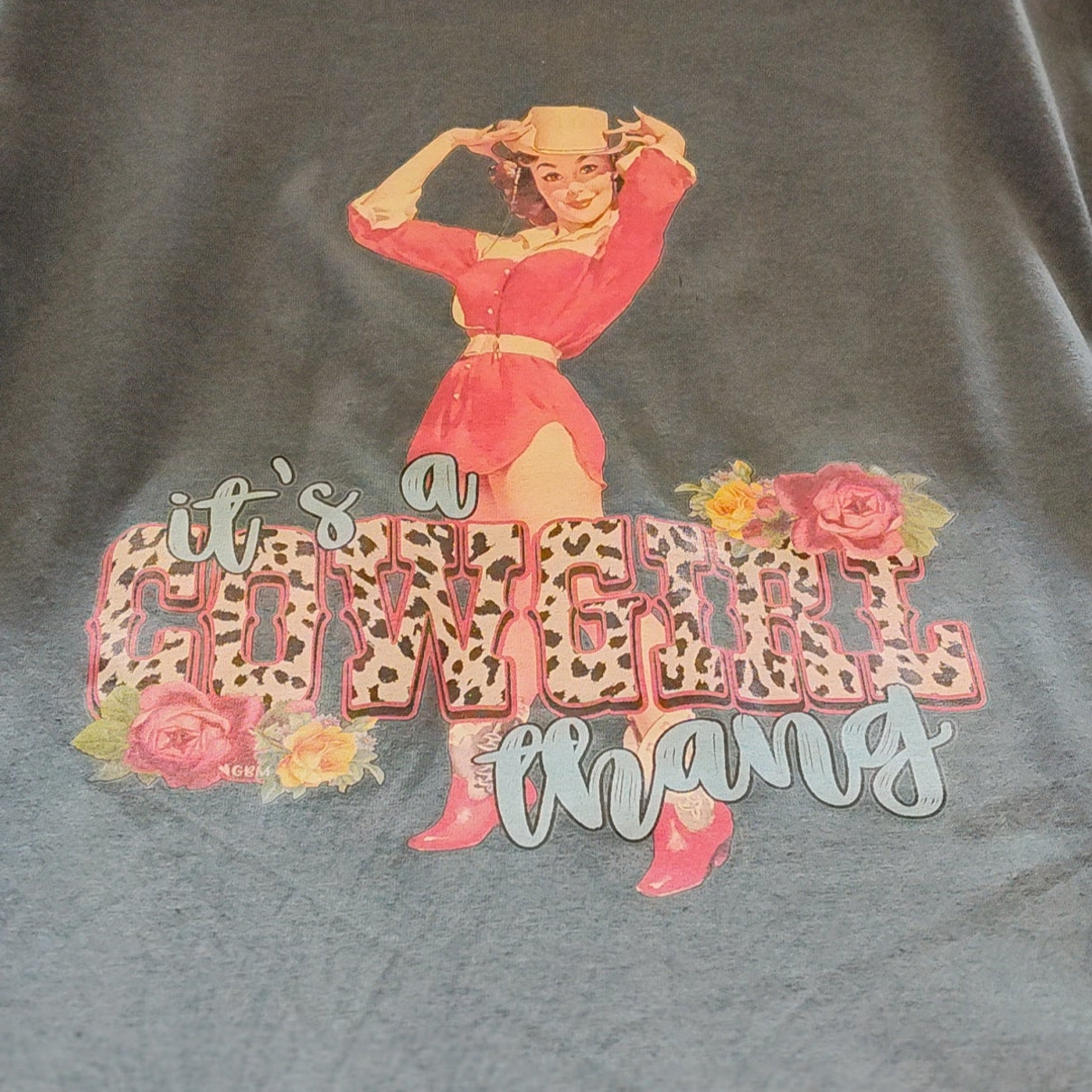 It's a Cowgirl Thang Vintage Western T-Shirt