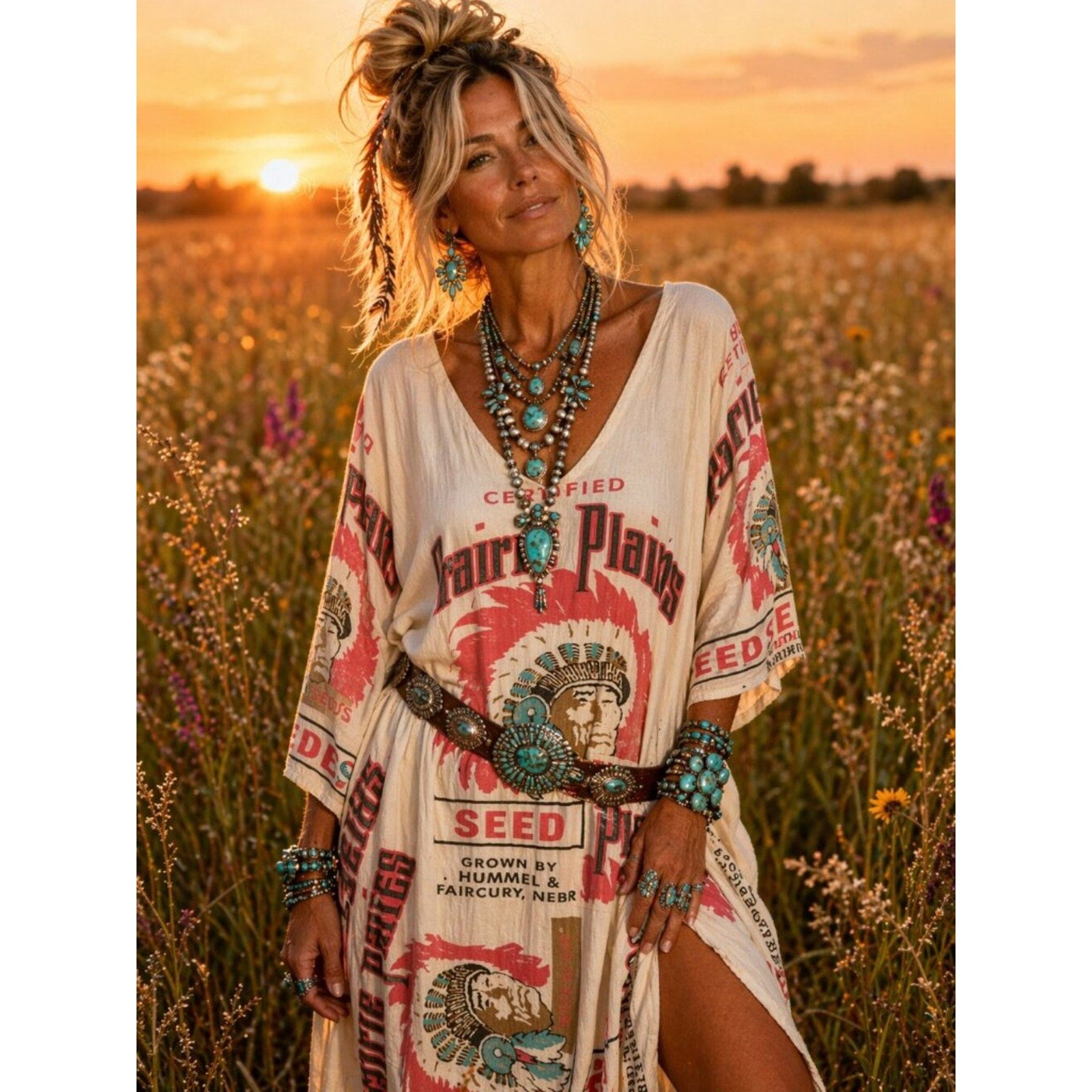 Flour Sack Dress – Col. Christie Hatman, Auctioneer
