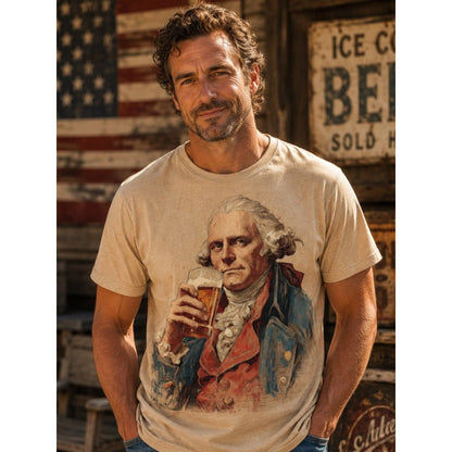 Founding Father Happy Hour Tee Hatman's originals luxury tee