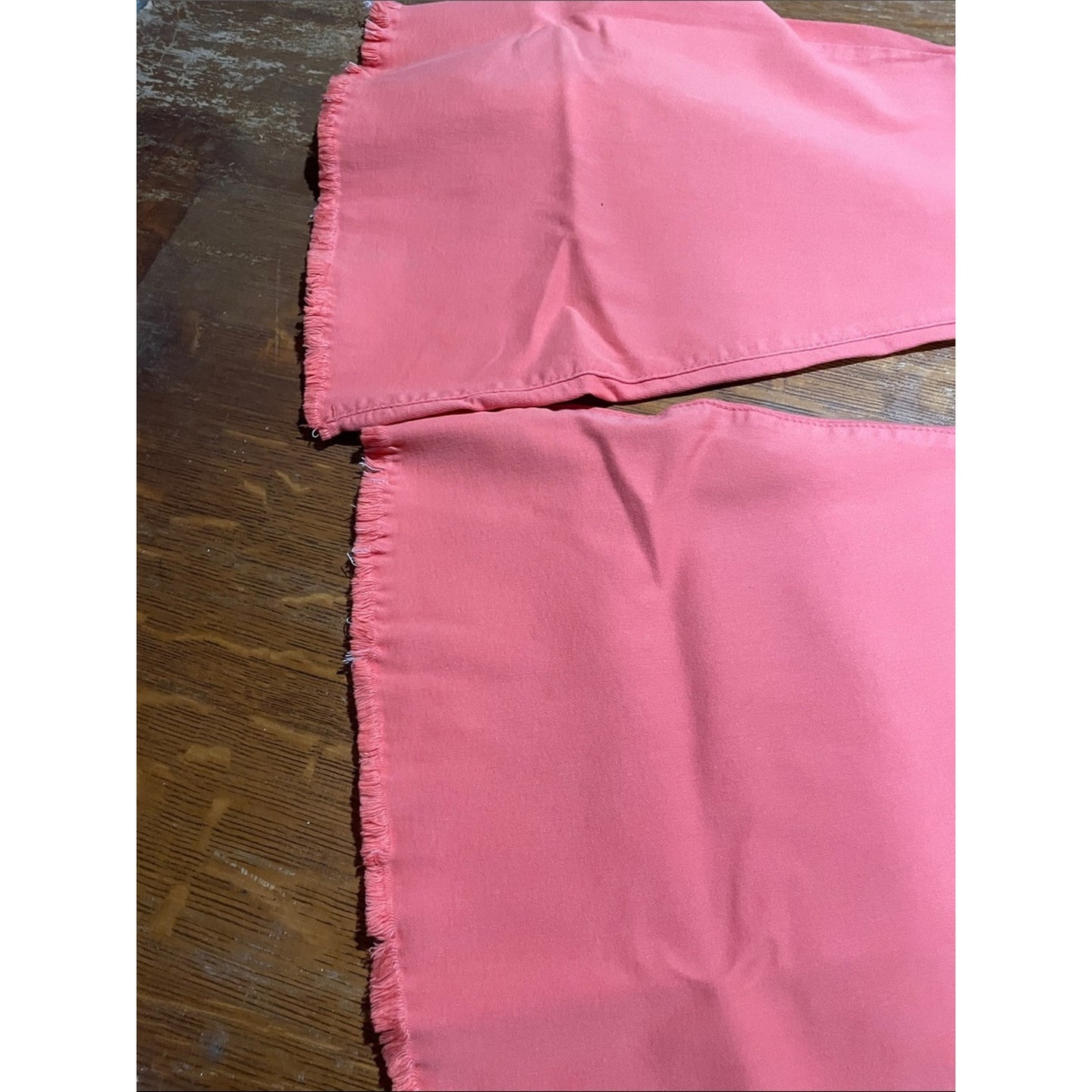 Lucky & Blessed Coral High-Rise Flare Pants plus size