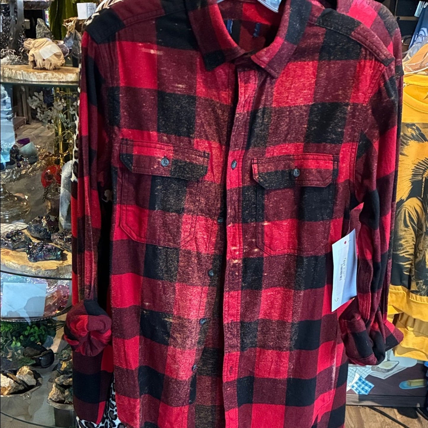 ⭐️ “This Is My Hallmark Christmas Movie Watching Shirt” Flannel Distressed ⭐️