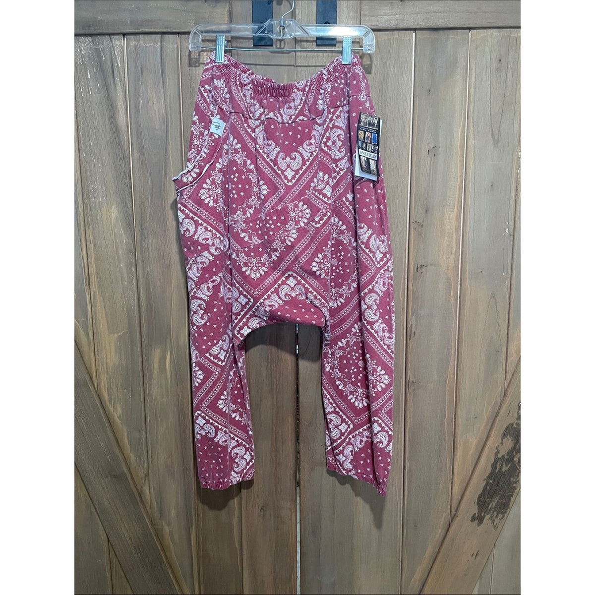 Stretchy boho Harlem capri pant