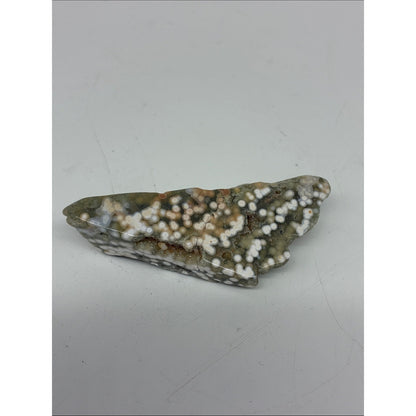 Ocean Jasper Polished Slab - White, Green & Tan ROCK