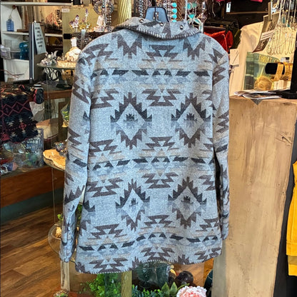 Kuhl Gray and Black Patterned Jacket