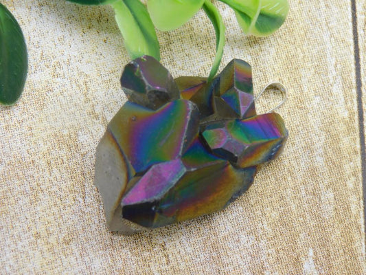 TITANIUM AMETHYST PENDANT