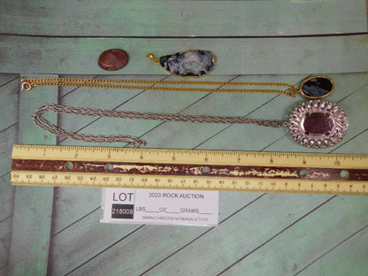 MIXED JEWELRY LOT ROCK STONE LAPIDARY SPECIMEN