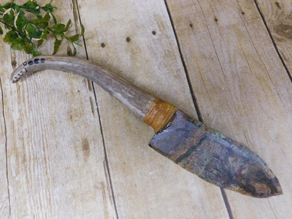 STONE AND ANTLER TOOL ARTIFACT