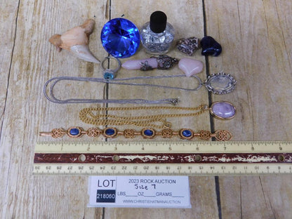 MIXED LOT ROCK STONE LAPIDARY SPECIMEN