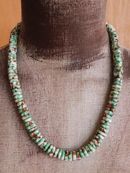 AFRICAN TRADE BEADS ROCK STONE LAPIDARY SPECIMEN