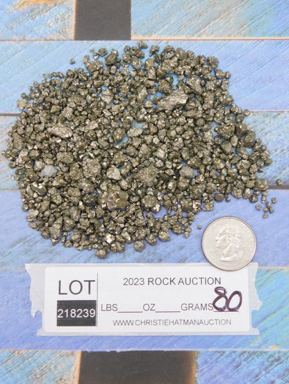 PYRITE ROCK STONE LAPIDARY SPECIMEN
