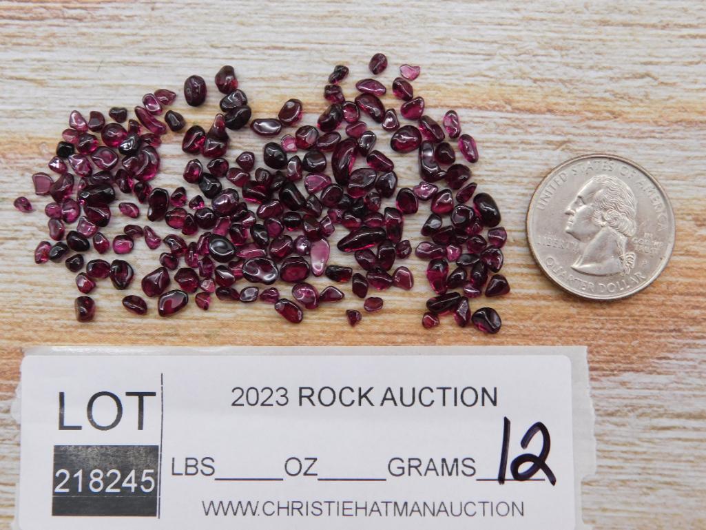 GARNET ROCK STONE LAPIDARY SPECIMEN