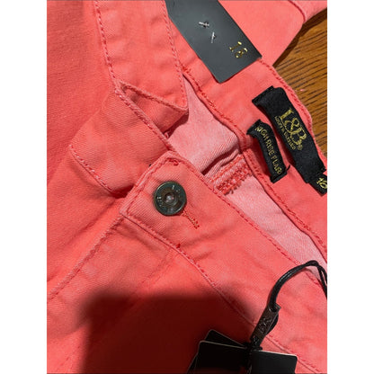 Lucky & Blessed Coral High-Rise Flare Pants plus size
