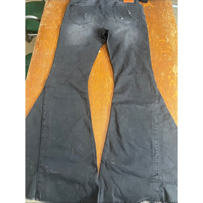 bulk purchase 20 pairs of Plus Size Women’s Wide Leg Jeans - Washed Black