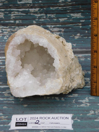 GEODE ROCK STONE LAPIDARY SPECIMEN