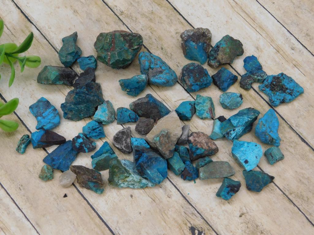 CHRYSOCOLLA ROUGH LOT