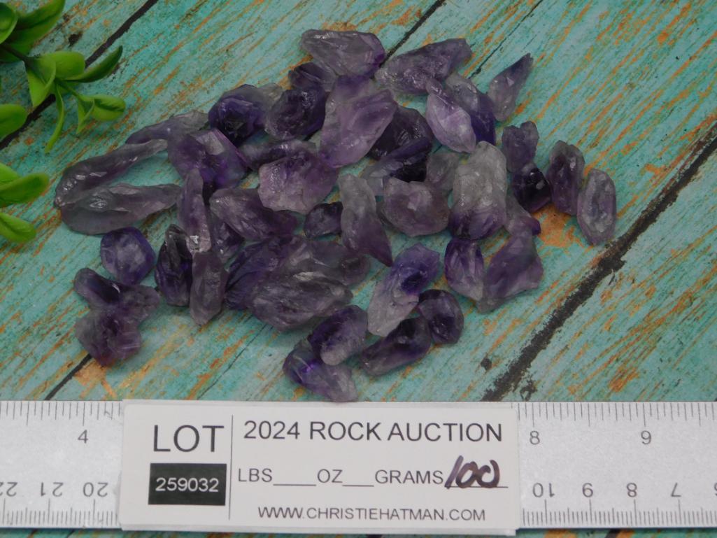 AMETHYST STONE PIECES