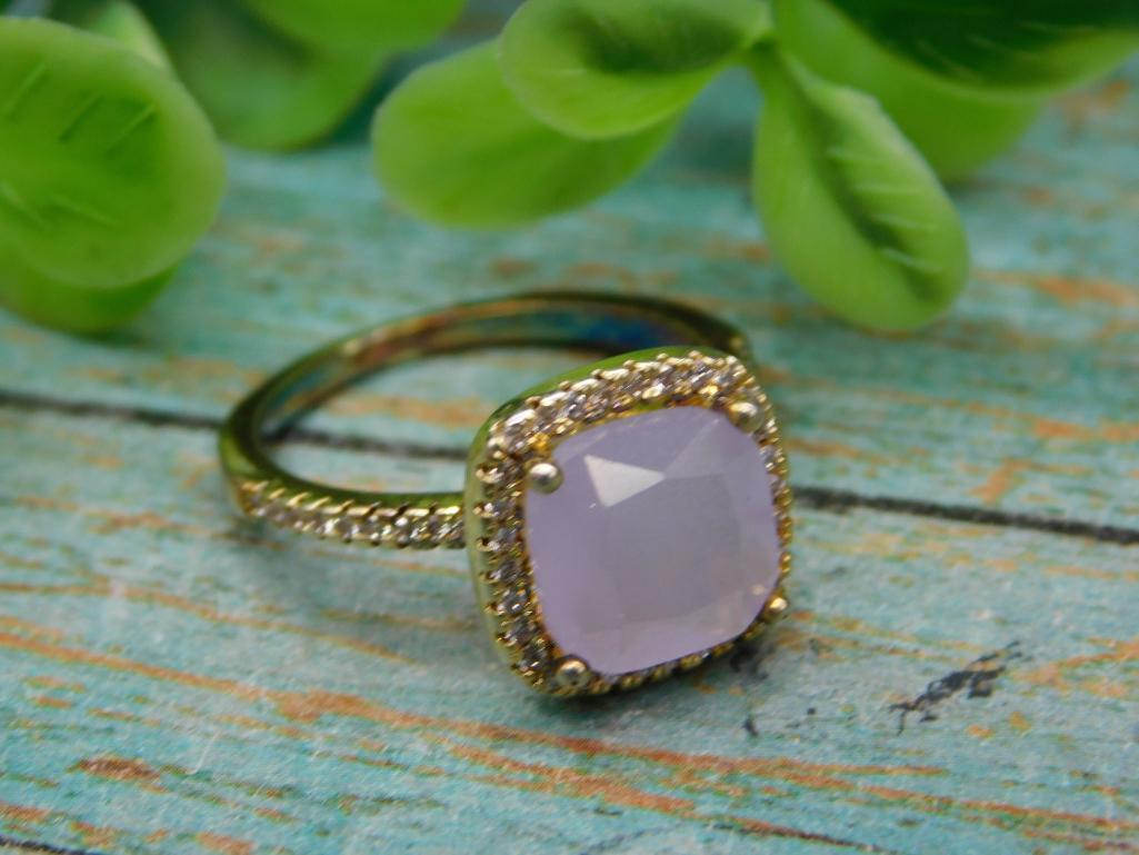 FASHION RING LIGHT PINK