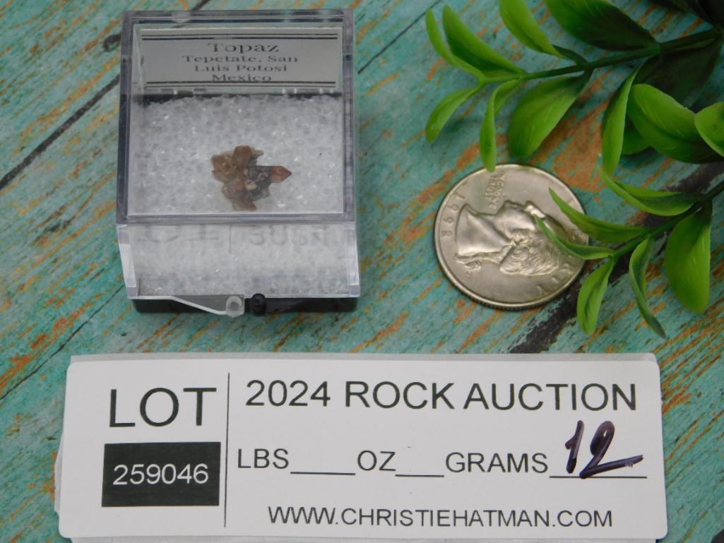 TOPAZ SPECIMEN FROM MEXICO