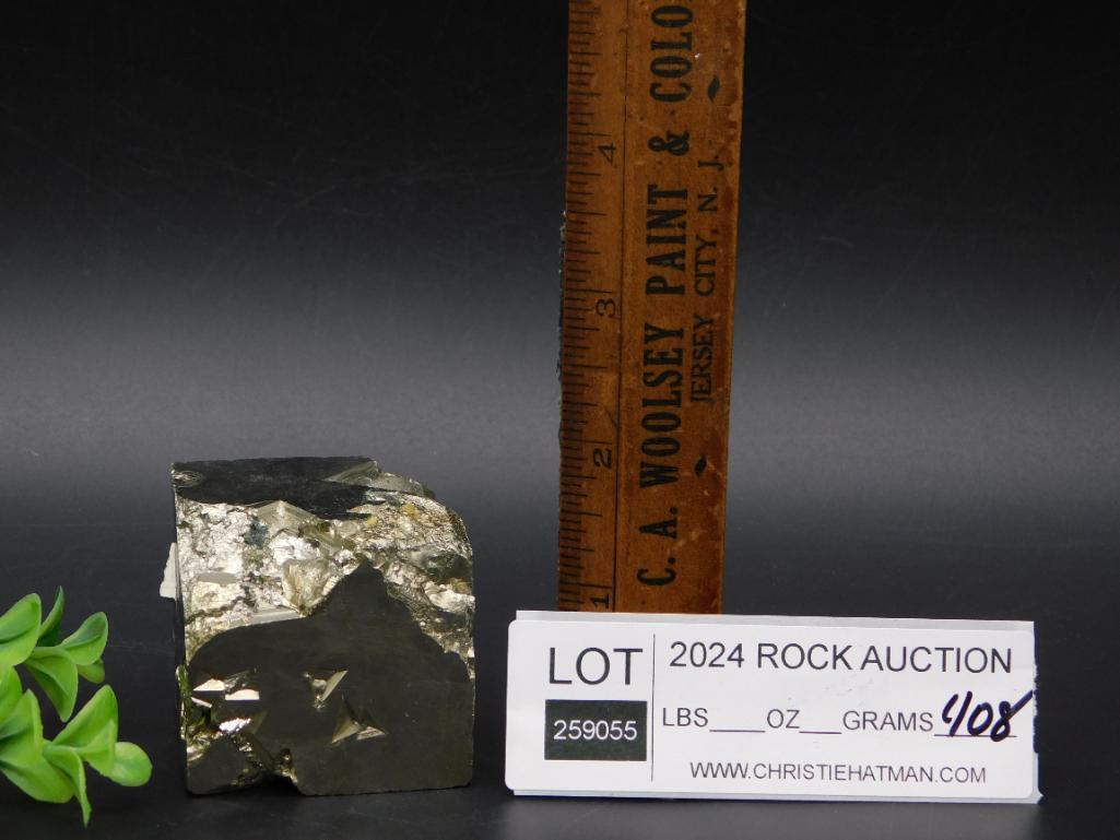 NATURAL FORMATION SPANISH PYRITE CUBE