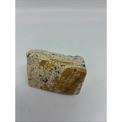 Polished Ocean Jasper Slab - Brown and Cream Rock