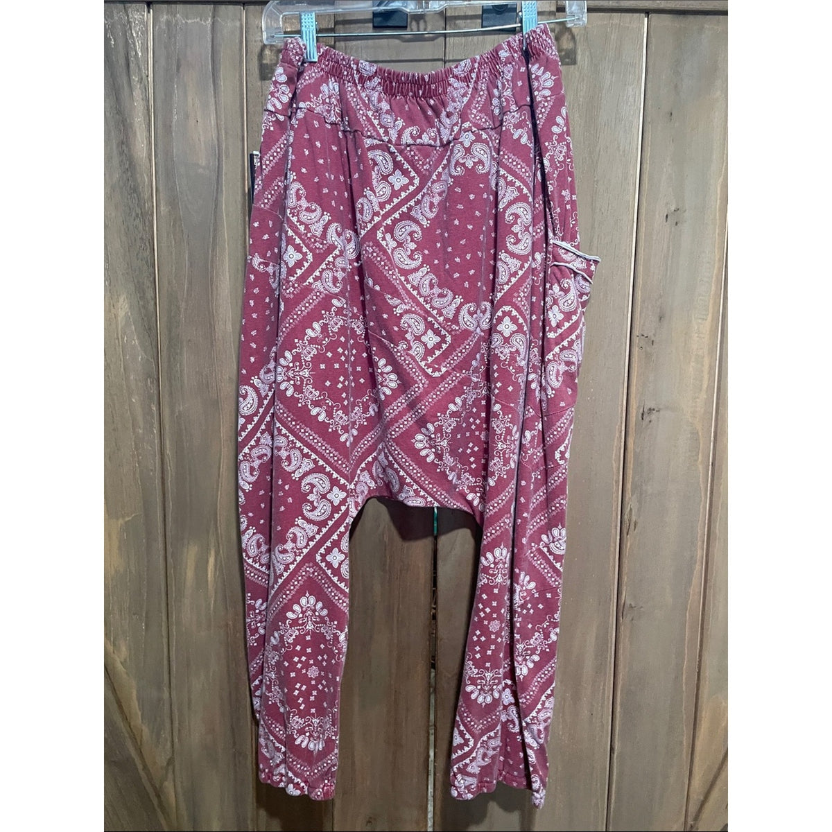 Stretchy boho Harlem capri pant