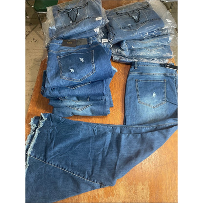 bulk purchase 20 pairs- Plus size Lucky Brand Blue Distressed Denim Jeans