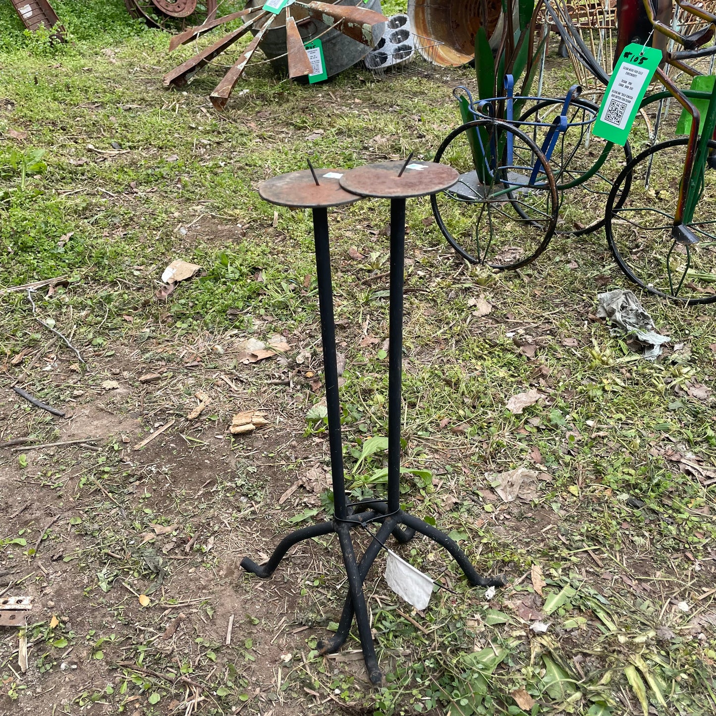 #138, Candle stick holder