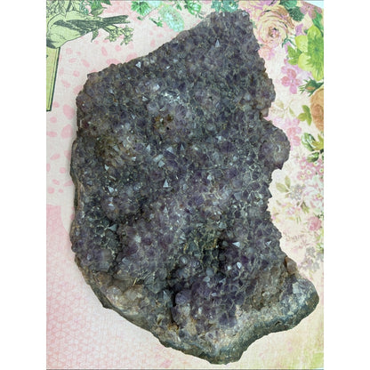 Large Amethyst Crystal Cluster Rock