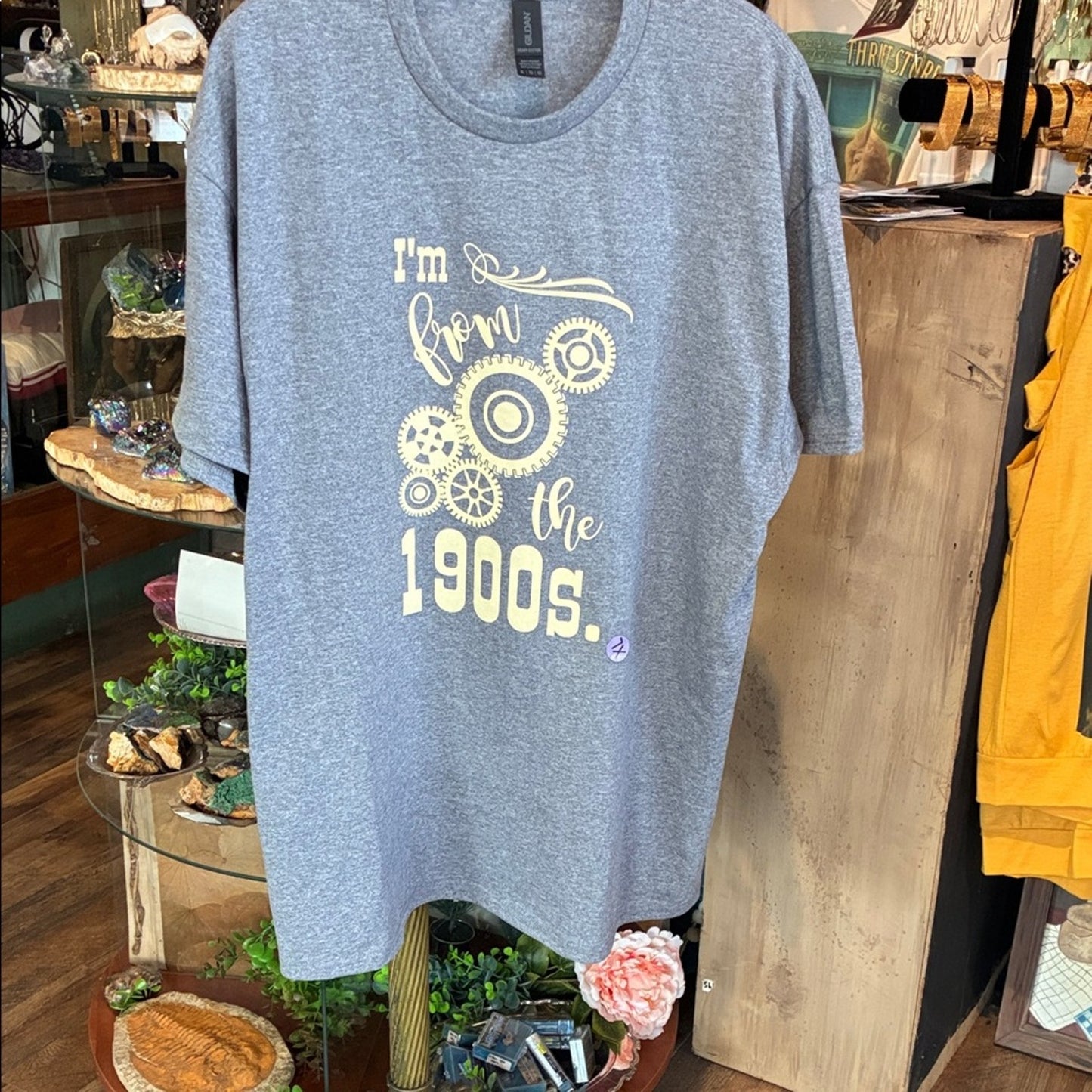 Vintage-Inspired “I’m From the 1900s” Graph
