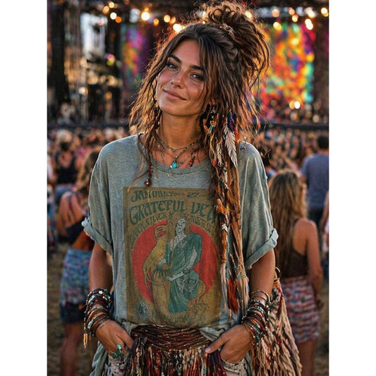 Grateful Dead Graphic Band Tee • Vintage-Style Concert T-Shirt • Unisex