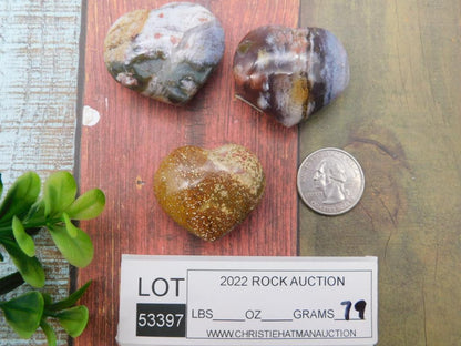 MIXED STONE HEARTS