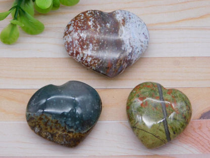 STONE HEARTS ROCK STONE LAPIDARY SPECIMEN