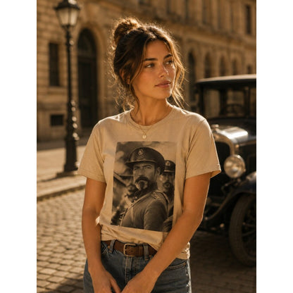 Vintage Patriot Portrait Tee HATMAN ORIGINALS VINTAGE STYLE T SHIRT TEE