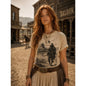 INDIAN WALKING AWAY T-SHIRT