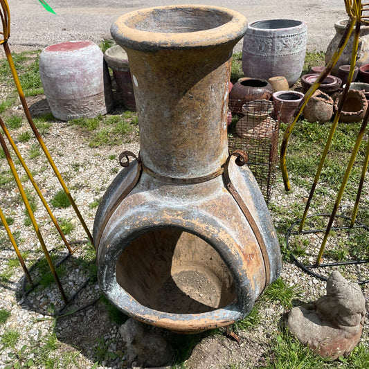 #127, CHIMINEA OUTDOOR FIRE PIT