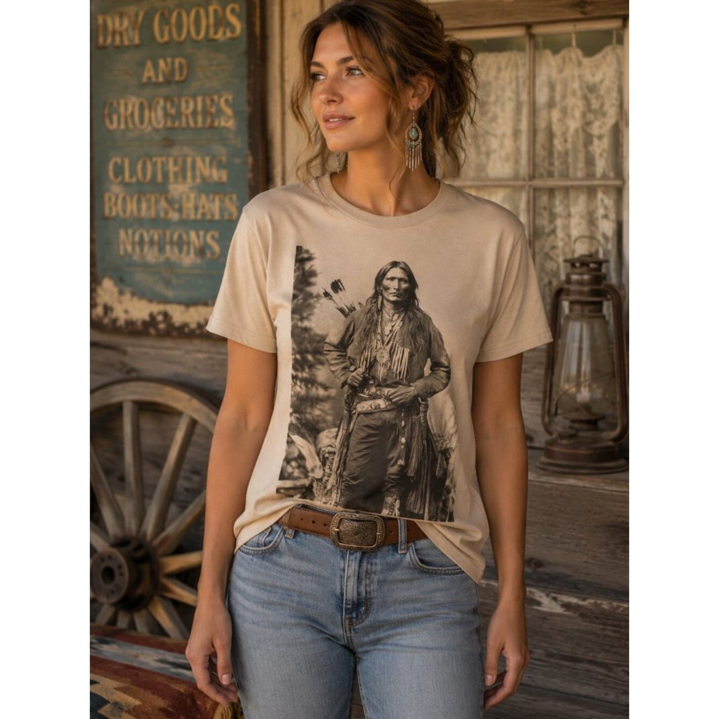 Native Spirit Vintage Tee HATMAN ORIGINALS VINTAGE STYLE T SHIRT TEE