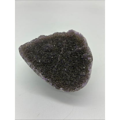 Amethyst Crystal Geode Slab - Deep Purple Edge Rock