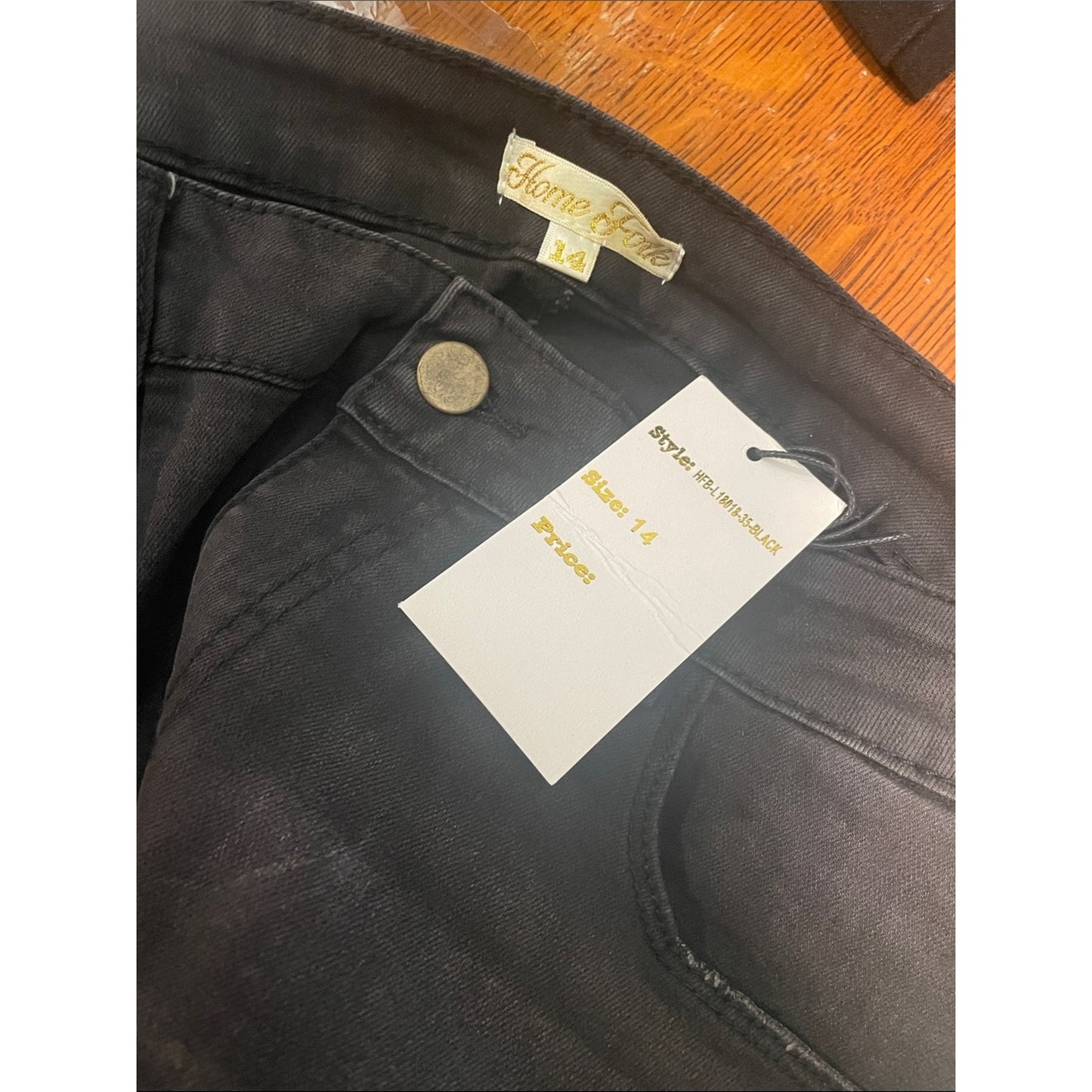 bulk purchase 20 pairs of Plus Size Women’s Wide Leg Jeans - Washed Black