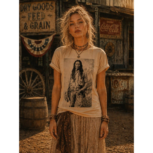 Native Warrior Vintage Heritage Tee HATMAN ORIGINALS VINTAGE STYLE T SHIRT TEE MADE IN USA