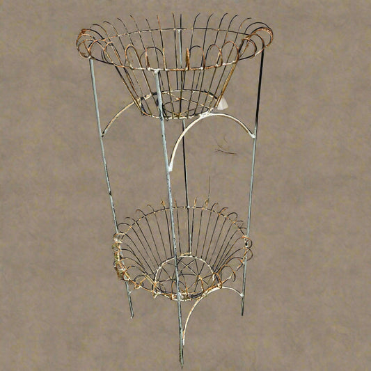 #120, Tall iron planter