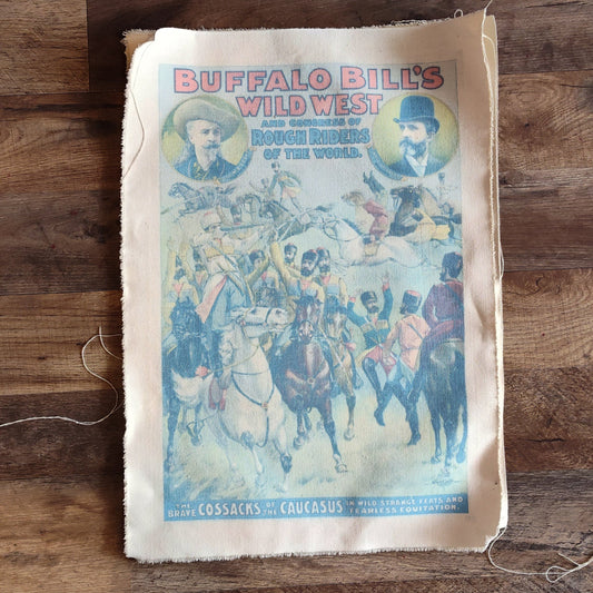 Buffalo Bill's Wild West Cossacks Canvas Print - Vintage Poster Art