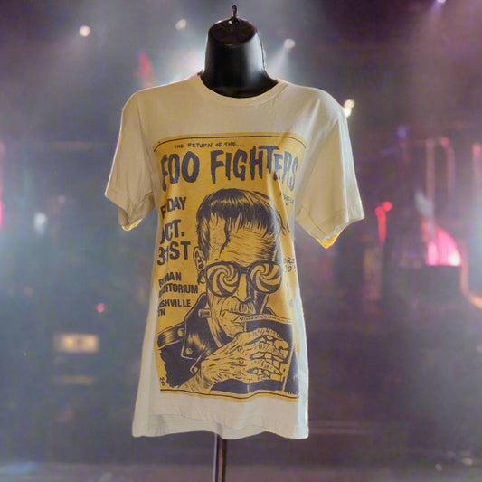 Vintage Foo Fighters Halloween Concert T-Shirt - Nashville Ryman Auditorium