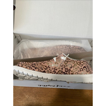 Gypsy Jazz leopard print slip-on flats