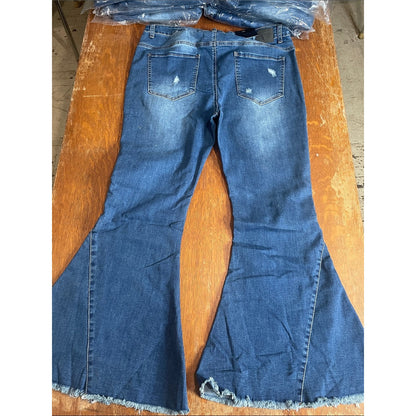 bulk purchase 20 pairs- Plus size Lucky Brand Blue Distressed Denim Jeans
