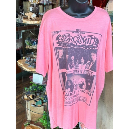 Aerosmith Graphic HATMAN ORIGINALS T SHIRT TEE MADE IN USA