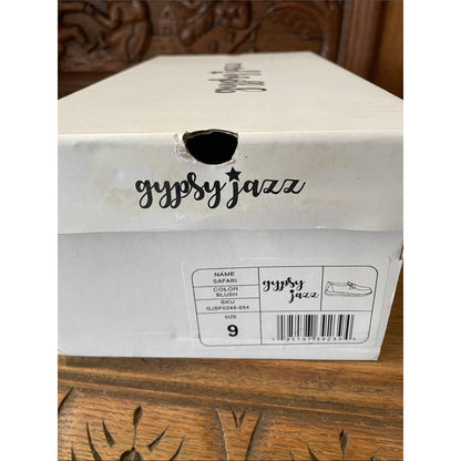 Gypsy Jazz leopard print slip-on flats