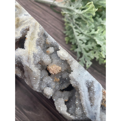 Large Rock Crystal Point Pair Home Art
